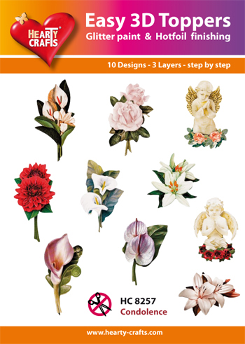 Hearty Crafts Easy 3D Toppers 3D-paketti osanotto