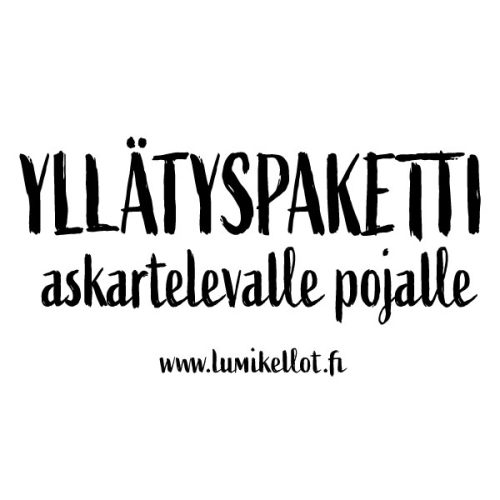 askartelupaketti yllätyspaketti