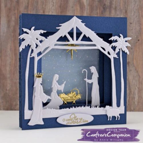 Gemini Cut and Emboss Folder – AWAY IN A MANGER