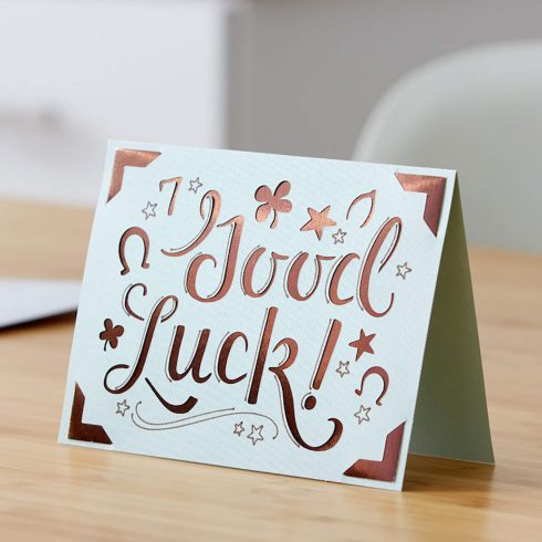 444158 cupid project photography good luck metallic card 1