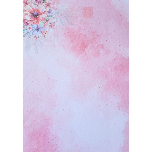 Studio Light Die Cut Designer Paper Pad – Wildflowers paperilehtio A4 7