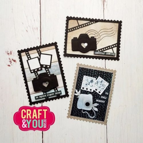 Craft You Design stanssi – ATC FRAME WITH STAMP 1