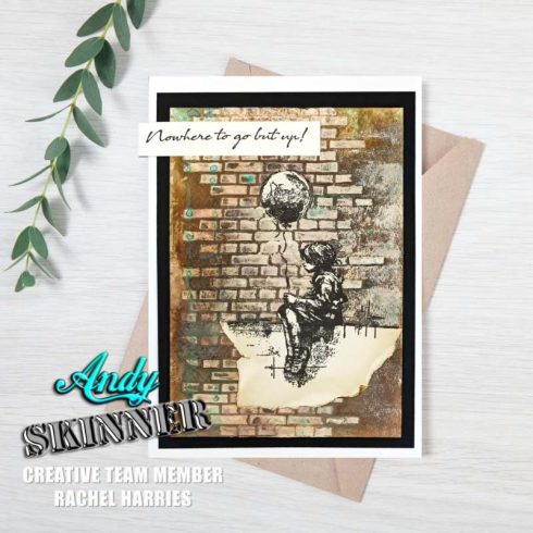 Andy Skinner Rubber Stamp – Let Your Dreams Take Flight leimasinsetti2