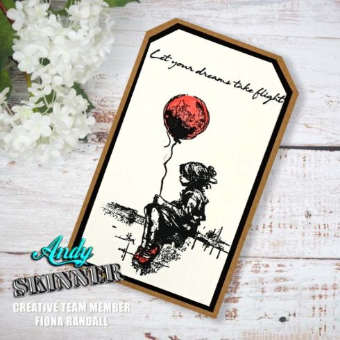 Andy Skinner Rubber Stamp – Let Your Dreams Take Flight leimasinsetti4