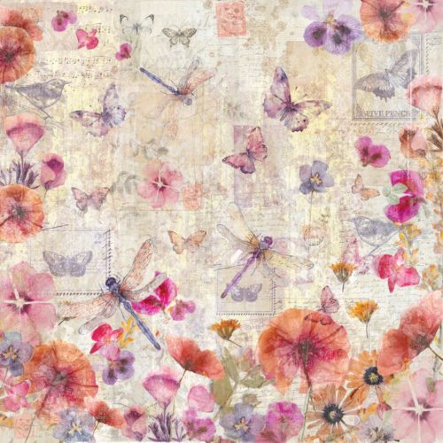 Crafters Companion – Floral Scrapbook paperilehtio 10