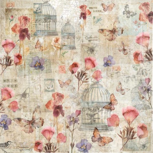 Crafters Companion – Floral Scrapbook paperilehtio 9