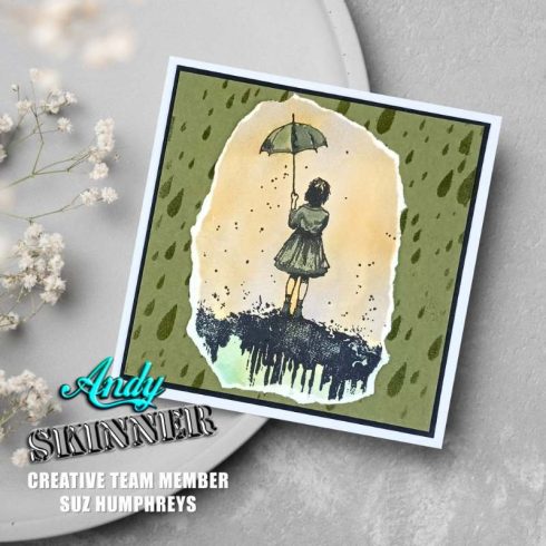 Creative Expressions Rubber Stamp – Ill Be Your Umbrella leimasinsetti2