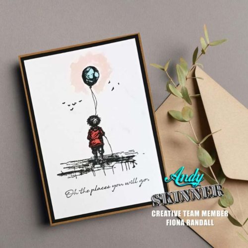 Creative Expressions Rubber Stamp – The Places You Will Go leimasinsetti 3