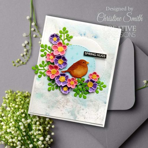 Creative Expressions stanssi – Finishing Touches FLORAL MEDLEY1