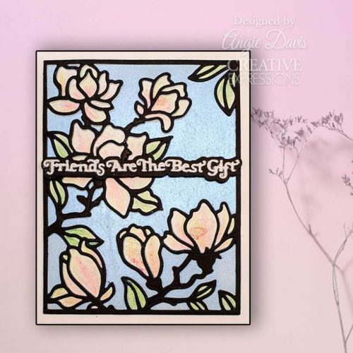 Creative Expressions stanssi – Frames Tags MAGNOLIA COVER PLATE2