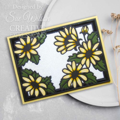 Creative Expressions stanssi – Frames Tags WILD DAISY COVER PLATE1