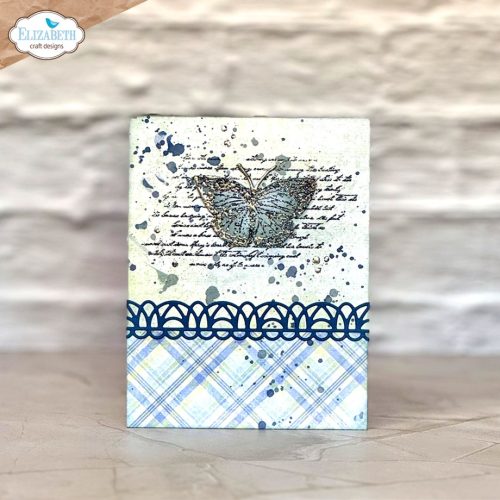 Elizabeth Craft Designs leimasin – Butterfly and Swirls 2