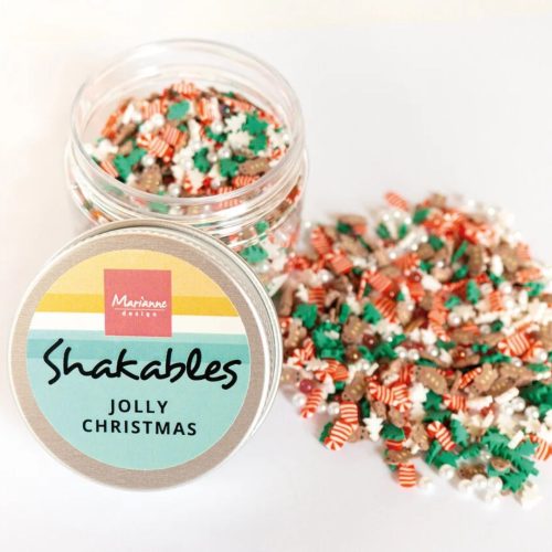 Marianne Design shaker elements – JOLLY CHRISTMAS 30g 1