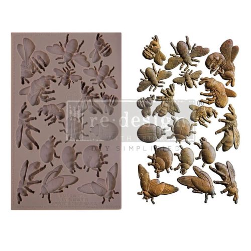 Re·Design with Prima – Buzzling Beauties Decor Mould muotti 13x20cm 1