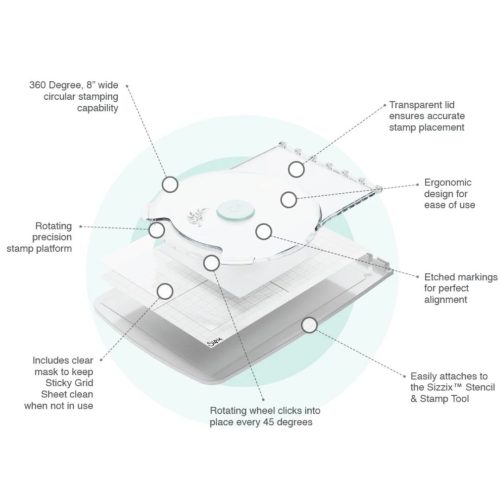 Sizzix Stamp Spin Tool – tyokalu 1