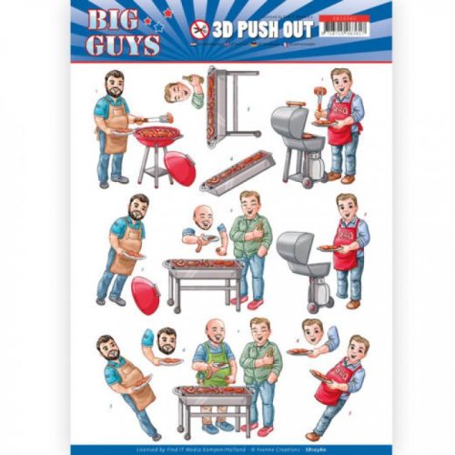 Yvonne Creations 3D-arkki – Big Guys Backyard BBQ