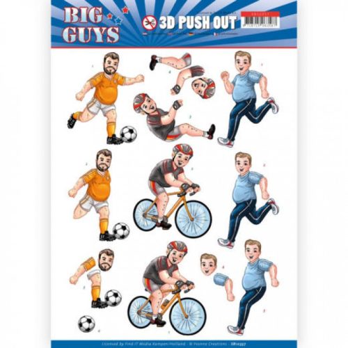 Yvonne Creations 3D-arkki – Big Guys Sports