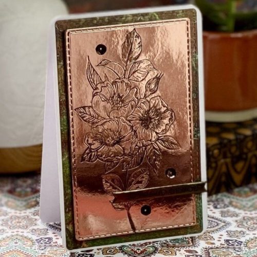 Craft Consortium Mirror Card Rose Gold – Peilikartonki A4 240g 10 kpl 1