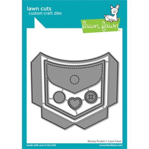 Lawn Fawn stanssi – MONEY POCKET