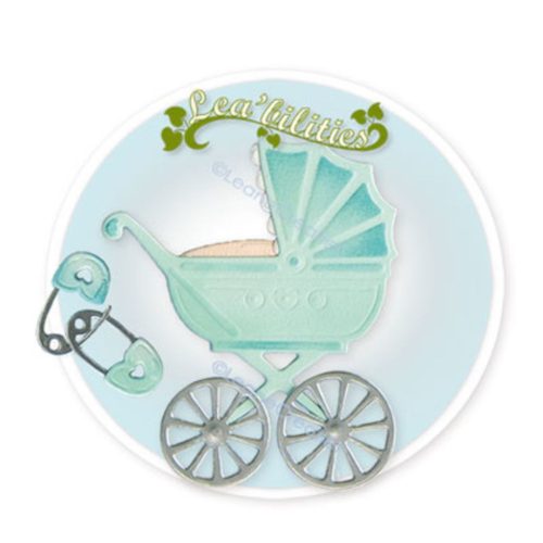 Leane Creatief stanssi – BABY CARRIAGE 1