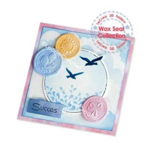 Leane Creatlef 3D kohokuviointikansio – WAX SEAL PARTY SUMMER 1