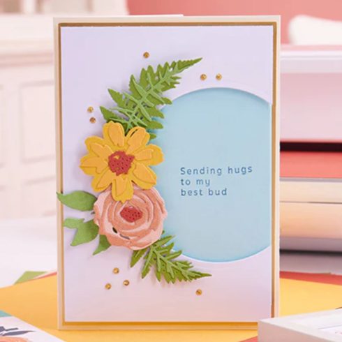 Sizzix Thinlits stanssi – FLOWERS FERN 2