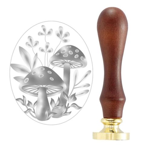 Spellbinders Wax Seal Stamp 3D sinettileimasin – Forest Mushroom