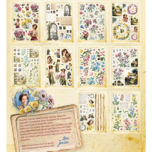 Studio Light Die Cut Paper Pad – Wild Free Elements paperilehtio 300kpl A5 1