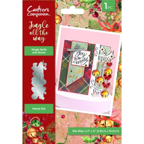 Crafter’s Companion stanssi – JINGLE BELLS AND BOWS