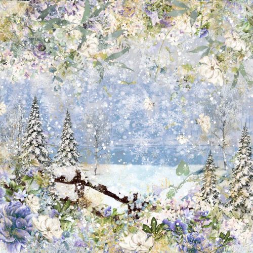 Crafters Companion – Winter Forest paperilehtio 6