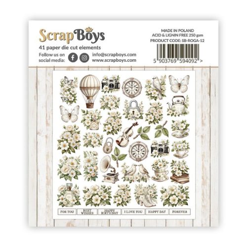 ScrapBoys – Romantic Garden leikekuvat 41 kpl 1