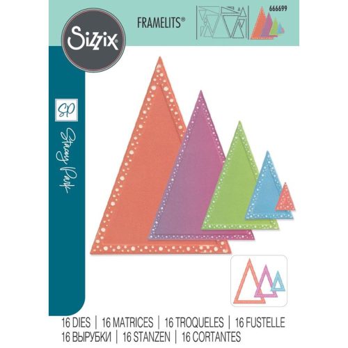 Sizzix Framelits stanssi – PATTI'S PERFECT TRIANGLES