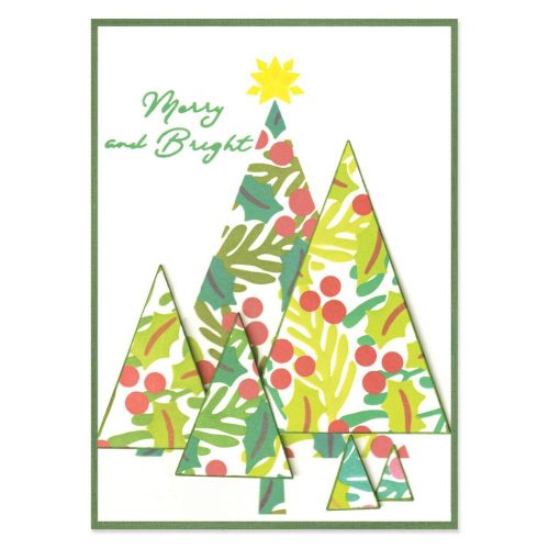 Sizzix Layered Stencils – Cosmopolitan Christmas Happy Holidays sapluunat 4kpl 3