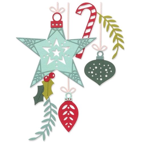 Sizzix Thinlits stanssi – FESTIVE DECORATIONS 1