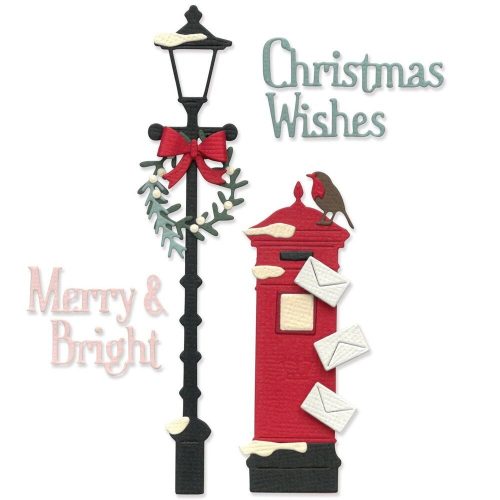 Sizzix Thinlits stanssi – LETTERS AT CHRISTMAS 1