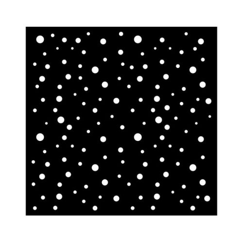 Stamperia sapluuna – Dots Pattern 18 x 18 cm