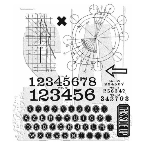 Tim Holtz Stampers Anonymous – Deconstructed leimasinsetti