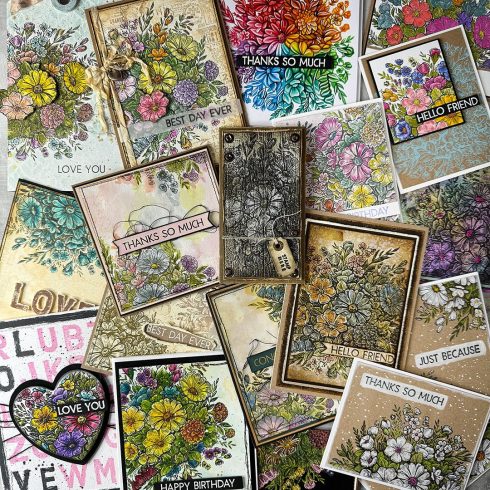 Tim Holtz Stampers Anonymous – Floristry leimasinsetti