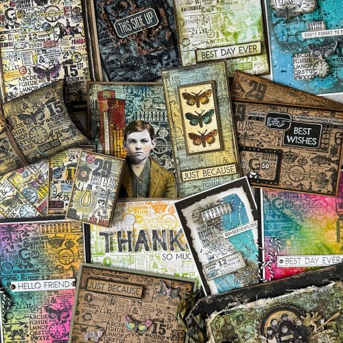 Tim Holtz Stampers Anonymous – Hodgepodge leimasinsetti 1