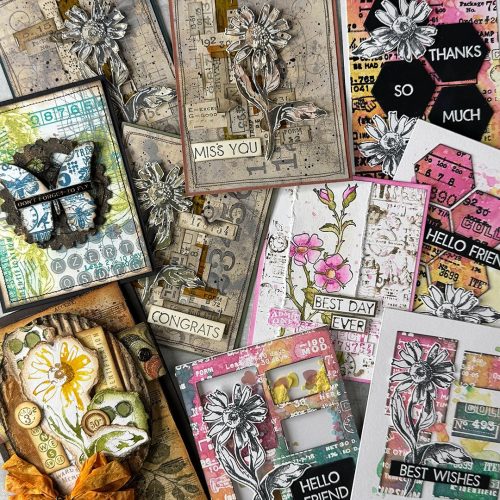 Tim Holtz Stampers Anonymous – Tidbits leimasinsetti 1