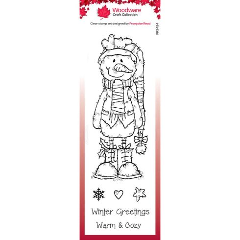 Woodware Clear Stamps – Winter Boots leimasinsetti