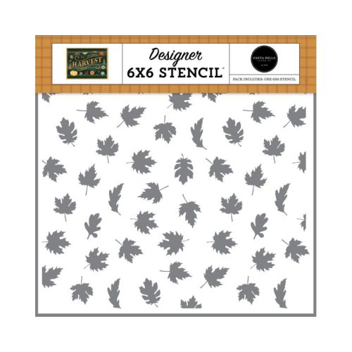 Carta Bella Designer Stencil – Fall Breeze Sky sapluuna