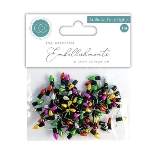 Craft Consortium Artificial Fairy Lights Garland – Minikoristenauha jouluvalot (1m)