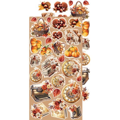 Craft OClock – Autumnaria Extras Set Mix paperilajitelma 15x30 cm 9