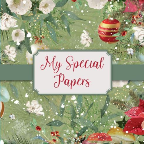 Crafter's Companion – My Special Christmas Papers Box paperilajitelma (240 kpl)