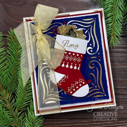 Creative Expressions stanssi – CHRISTMAS STOCKING 4