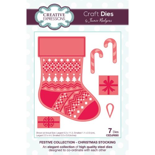 Creative Expressions stanssi – CHRISTMAS STOCKING