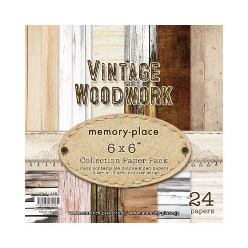 Memory Place – Vintage Woodwork paperilajitelma 15 x 15 cm