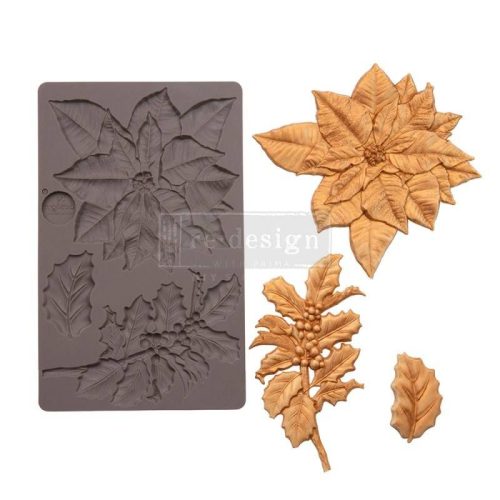 Re·Design with Prima – Perfect Poinsettia Decor Mould muotti 13x20cm