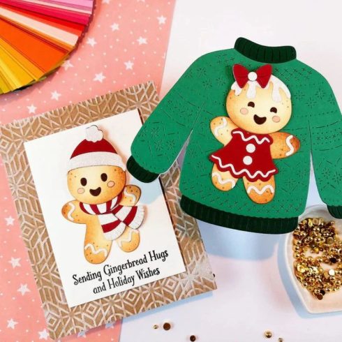 Spellbinders stanssi – DANCIN GINGERBREAD 6